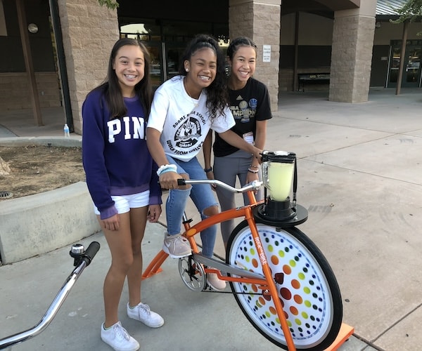Middle School: Blender Bike Event
